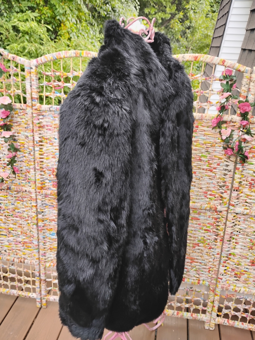 Black Fur Coat - Women's Luxury Jacket